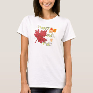 Camiseta Happy Fall Y'all Deja Tee