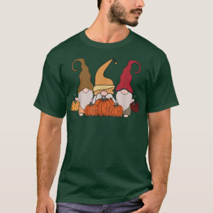 Camiseta Happy Fall Y'all Funny Gnome Pumpkin Autumn Gnomes