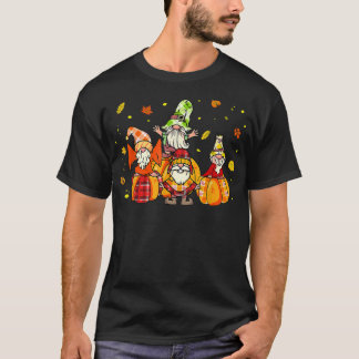 Camiseta Happy Fall YallBuffalo Pumpkin Otoño Gnomes Cae