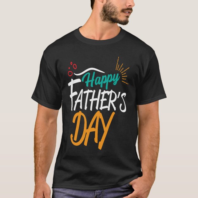 Camiseta Happy Father's Day Party For Daddy (Anverso)