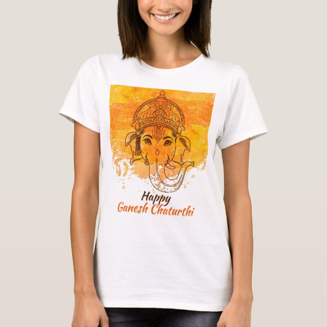 Camiseta Happy Ganesh Chaturthi (Anverso)