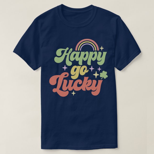 Camiseta Happy Go Lucky (Diseño del anverso)