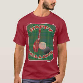 Camiseta Happy Golf Holes Holiday Fun Design