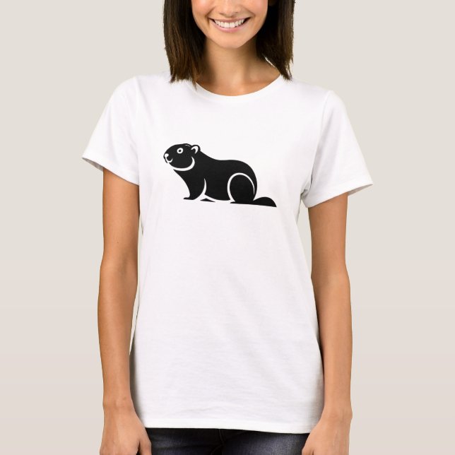 Camiseta Happy Groundhog Day (Anverso)