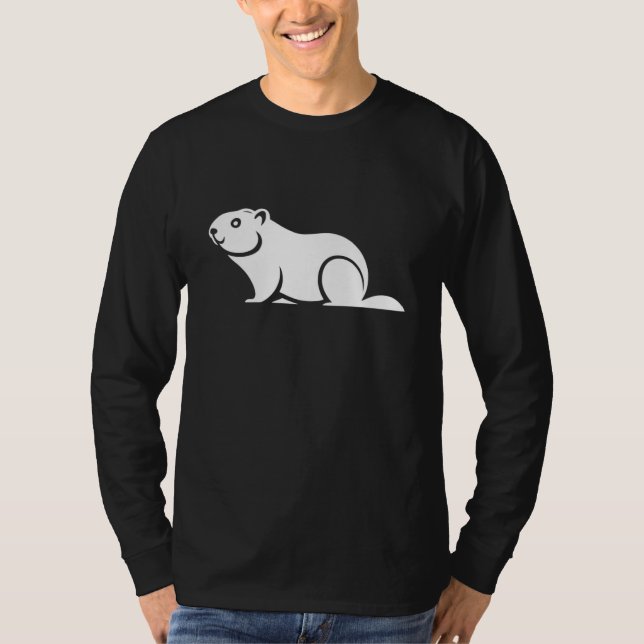 Camiseta Happy Groundhog Day (Anverso)