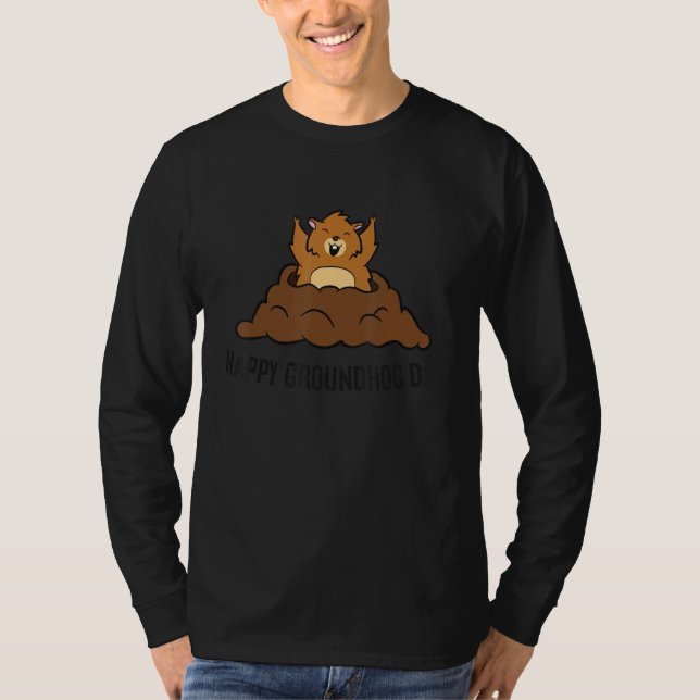 Camiseta Happy Groundhog Day Love Groundhogs (Anverso)