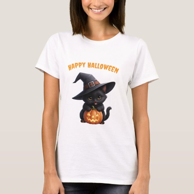 Camiseta Happy Halloween (Anverso)