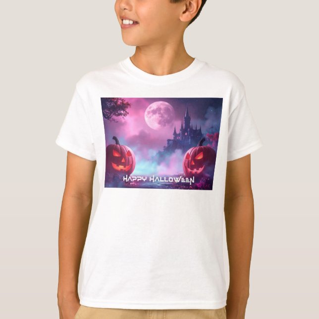CAMISETA HAPPY HALLOWEEN (Anverso)