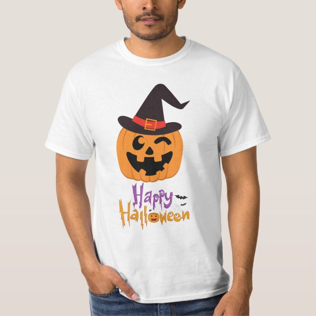 Camiseta Happy Halloween (Anverso)