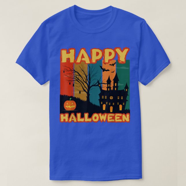 CAMISETA HAPPY HALLOWEEN 1563 (Diseño del anverso)