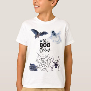 CAMISETA HAPPY HALLOWEEN BAT GHOST SPIDER WEB