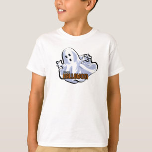 Camiseta Happy Halloween Cat Persiguiendo al ratón