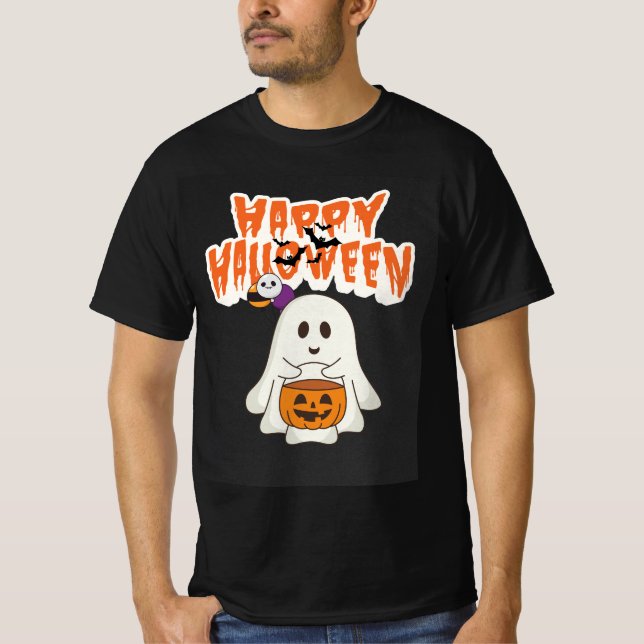 CAMISETA HAPPY HALLOWEEN HHGP (Anverso)