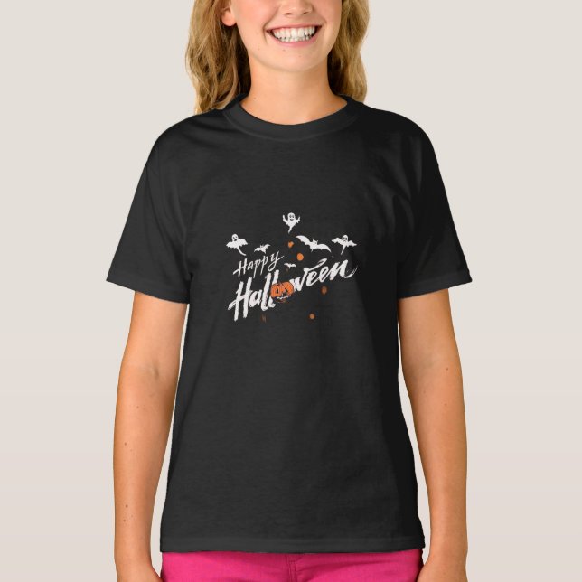 Camiseta Happy Halloween Kids T-Shirt (Anverso)