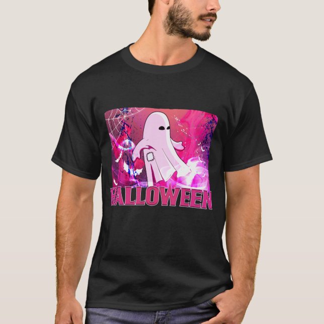 Camiseta Happy Halloween: Party Night 2024 #5 Herren Tshirt (Anverso)