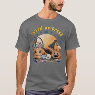 Camiseta Happy Halloween Pumpkin Trick Or Treat 1764