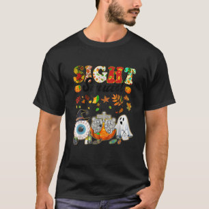 Camiseta Happy Halloween Sight Squad Optometrist Pumpkin Ey