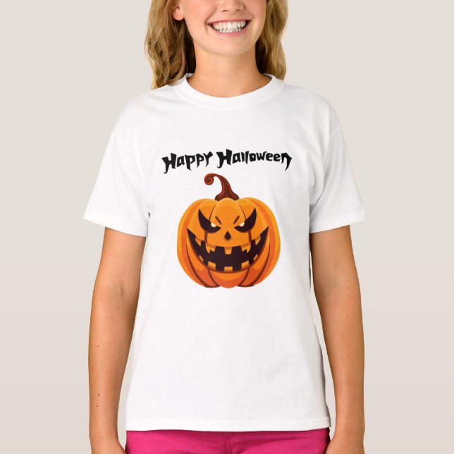 Camiseta Happy Halloween T-shirt (Anverso)