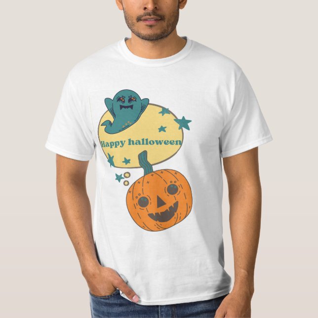 Camiseta Happy Halloween t-shirt (Anverso)