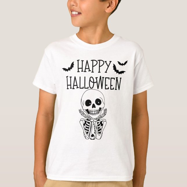 Camiseta Happy Halloween T-shirt (Anverso)