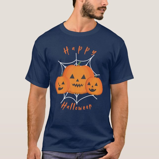 Camiseta Happy Halloween T-Shirt (Anverso)