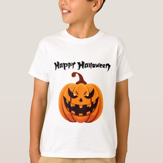 Camiseta Happy Halloween T-shirt (Anverso)