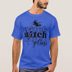 Camiseta Happy Halloween Witch Please Vintage Funny Costume
