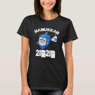 Camiseta Happy Hanukkah 2020 Dreidel Dabbing Wear Face Mask