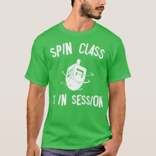Camiseta Happy Hanukkah Gelt Spin Class In Session Dreid