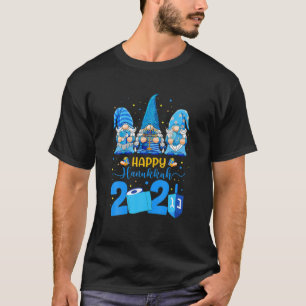 Camiseta Happy Hanukkah Gnomes Menorah Hanukkah Jewish Holi