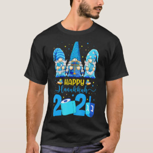 Camiseta Happy Hanukkah Gnomes Menorah Hanukkah Jewish Holi