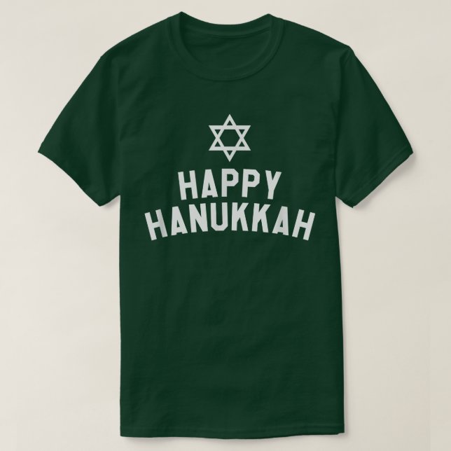 Camiseta Happy Hanukkah Graphic T-Shirt (Diseño del anverso)