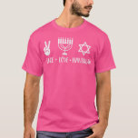 Camiseta Happy Hanukkah Menorah Light Jewish Chanukah T-Shi<br><div class="desc">Feliz Hanukkah Menorah Ligera Camiseta Judía Chanukah.</div>