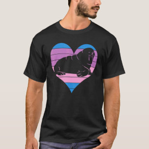 Camiseta Happy Heart Cute Walrus Ocean Animal