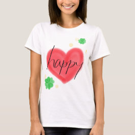 Camiseta happy heart Japanese Traditional Vintage