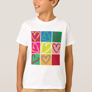 Camiseta Happy Hearts Kids Tee