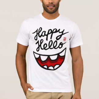 Camiseta Happy Hello BIG Smile