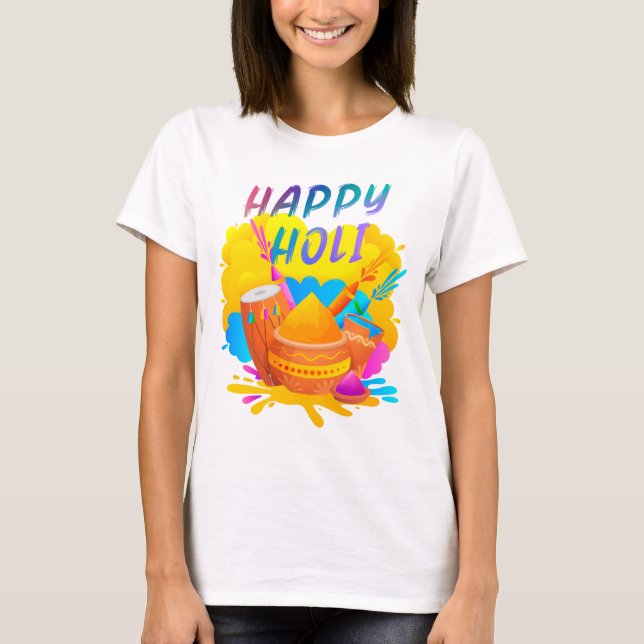 Camiseta HAPPY HOLI T-Shirt (Anverso)