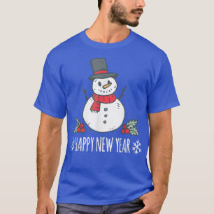 Camiseta Happy Holidays Christmas and New Year celebrate cu