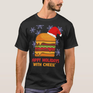 Camiseta happy holidays with cheese samuel jackson t shirt 