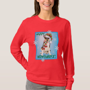 Camiseta Happy Howlidays Smooth Collie
