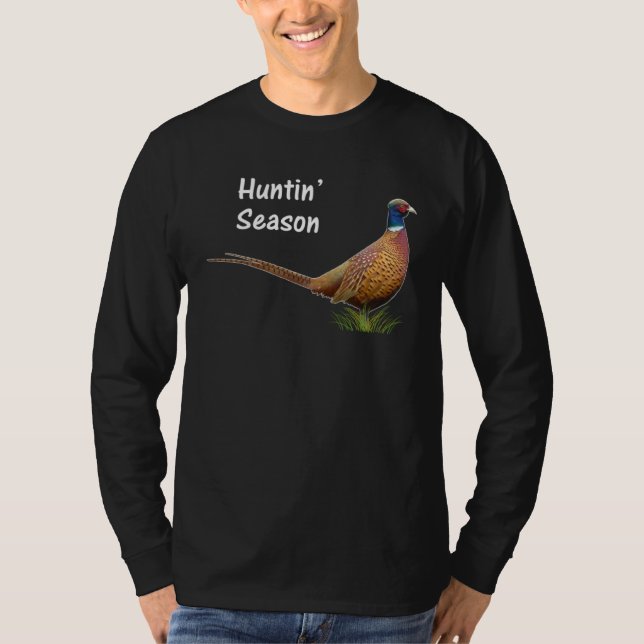 Camiseta Happy Hunting Season Pheasants (Anverso)