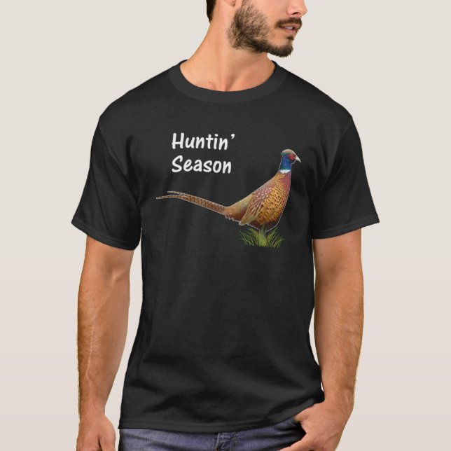 Camiseta Happy Hunting Season Pheasants (Anverso)