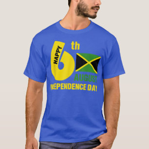 Camiseta Happy Independence Jamaica Est 6th August 1962 Jam