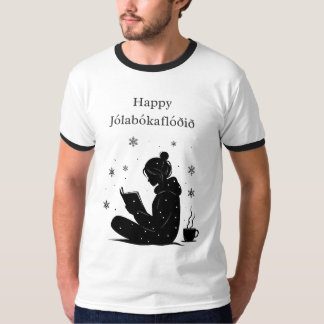 Camiseta Happy Jolabokaflod - Regalo islandés de la inundac