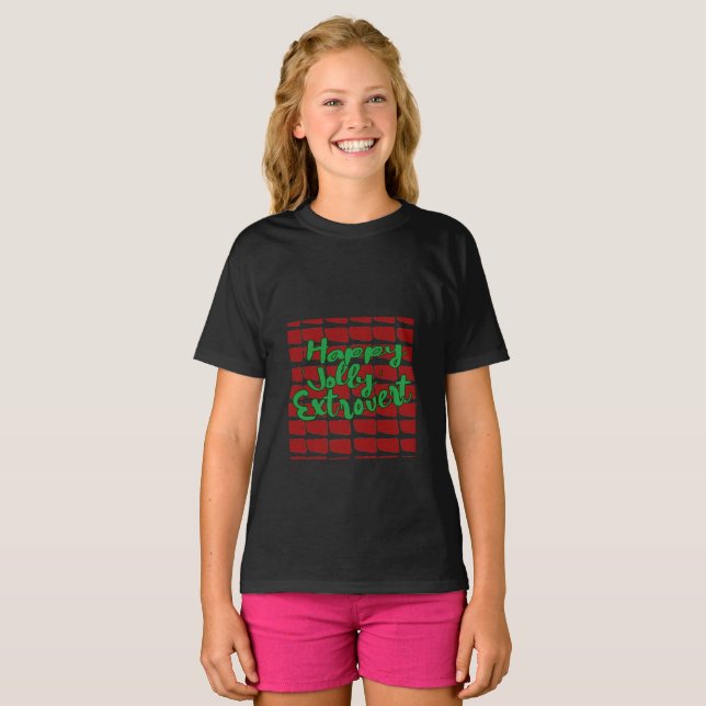 Camiseta Happy Jolly Extrovert Personality (Anverso completo)