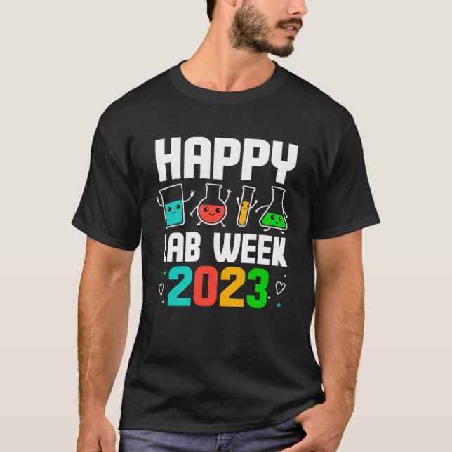 Camiseta Happy Lab Week 2023 Medical Laboratory Scientist T (Anverso)