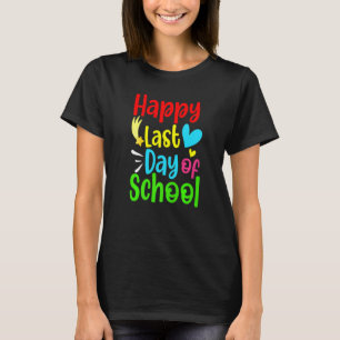 Camiseta Happy Last Day Of School Awesome Summer Appreciati