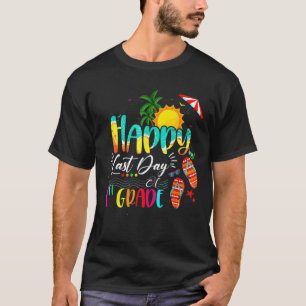 Camiseta Happy Last Day Of School Teacher Student Graduatio