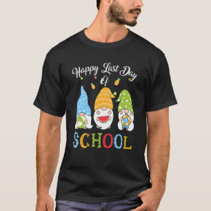 Camiseta Happy Last Day Of School Teacher Student Graduatio